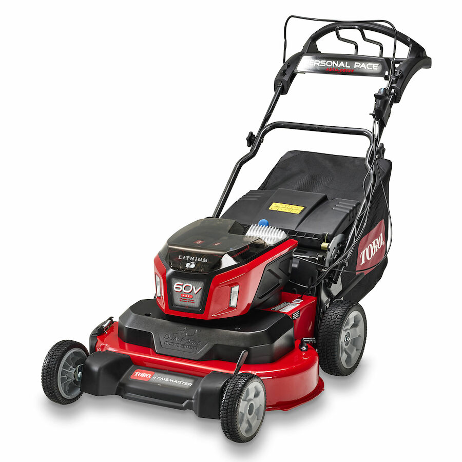 Toro 60V MAX* 30 in. (76 cm) eTimeMaster® w/Personal Pace® Lawn Mower - 10.0Ah + 5.0Ah + 2.5Ah Batteries Included (21493)