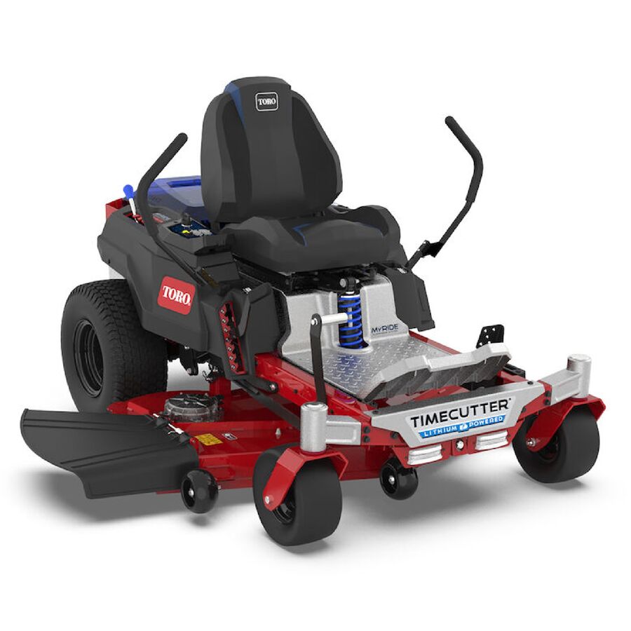 Toro 60V MAX* 54 in. (137 cm) TimeCutter® MyRIDE® Zero Turn Mower - (5) 10.0Ah & (1) 4.0Ah Batteries Included (75851)