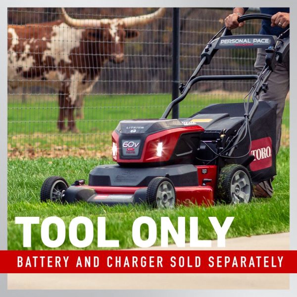 Toro 60V MAX* 30 in. (76 cm) eTimeMaster® Personal Pace® Auto-Drive Lawn Mower - Tool Only (21491T)