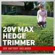 Toro 20V Max 22 in (56 cm) Cordless Hedge Trimmer (51494)