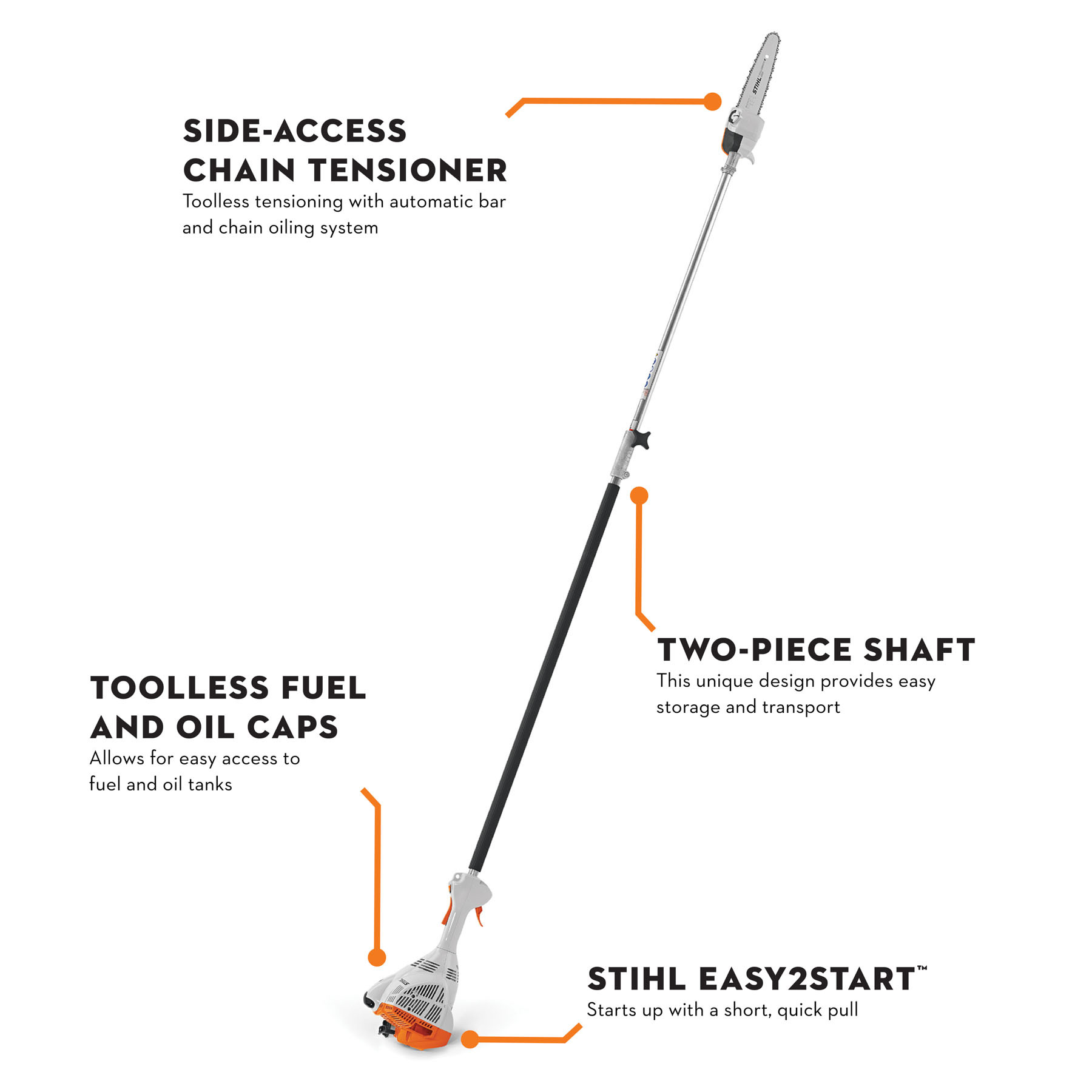 STIHL HT 56 C-E Gasoline Pole Pruner