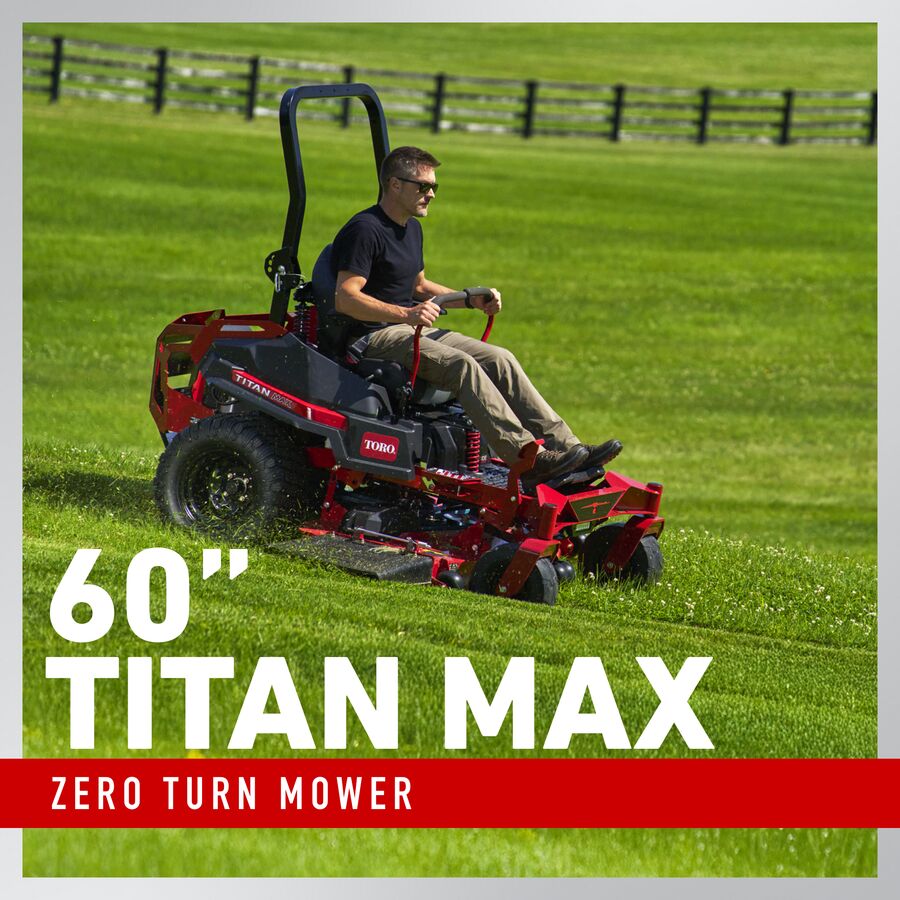 Toro 60 in. (152 cm) TITAN® MAX MyRIDE® Zero Turn Mower (76609)