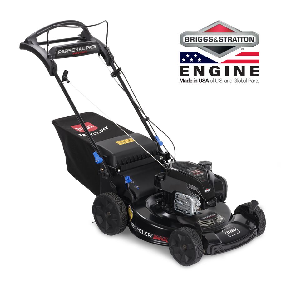 Toro 22 in. (56 cm) Recycler® Max w/ Personal Pace® SmartStow® & Spin-Stop™ Gas Lawn Mower (21486)